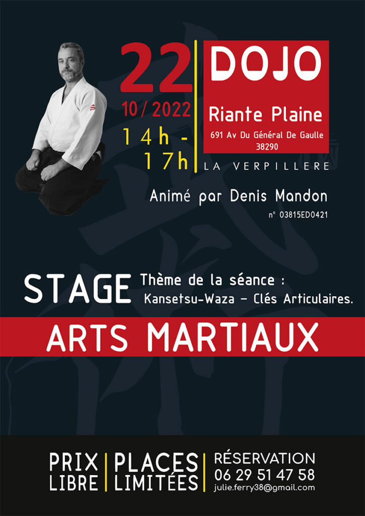 Denis-Mandon-pratiques-arts-martiales-defense-personnelle-budo-bujutsu-actualites-2022-10-22-Stage-Denis-Dojo-La-verp