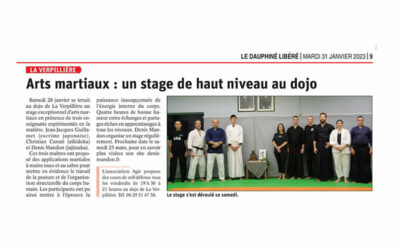 Arts martiaux : un stage de haut niveau au dojo